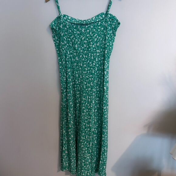 Realisation Par Amelia Dress in Poison Ivy Green Ivory Extra Large - Picture 12 of 14
